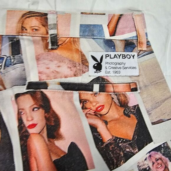 Playboy By Pacsun Polaroid Photo Straight Leg Jeans Men's Size‎ 32 - Picture 10 of 15